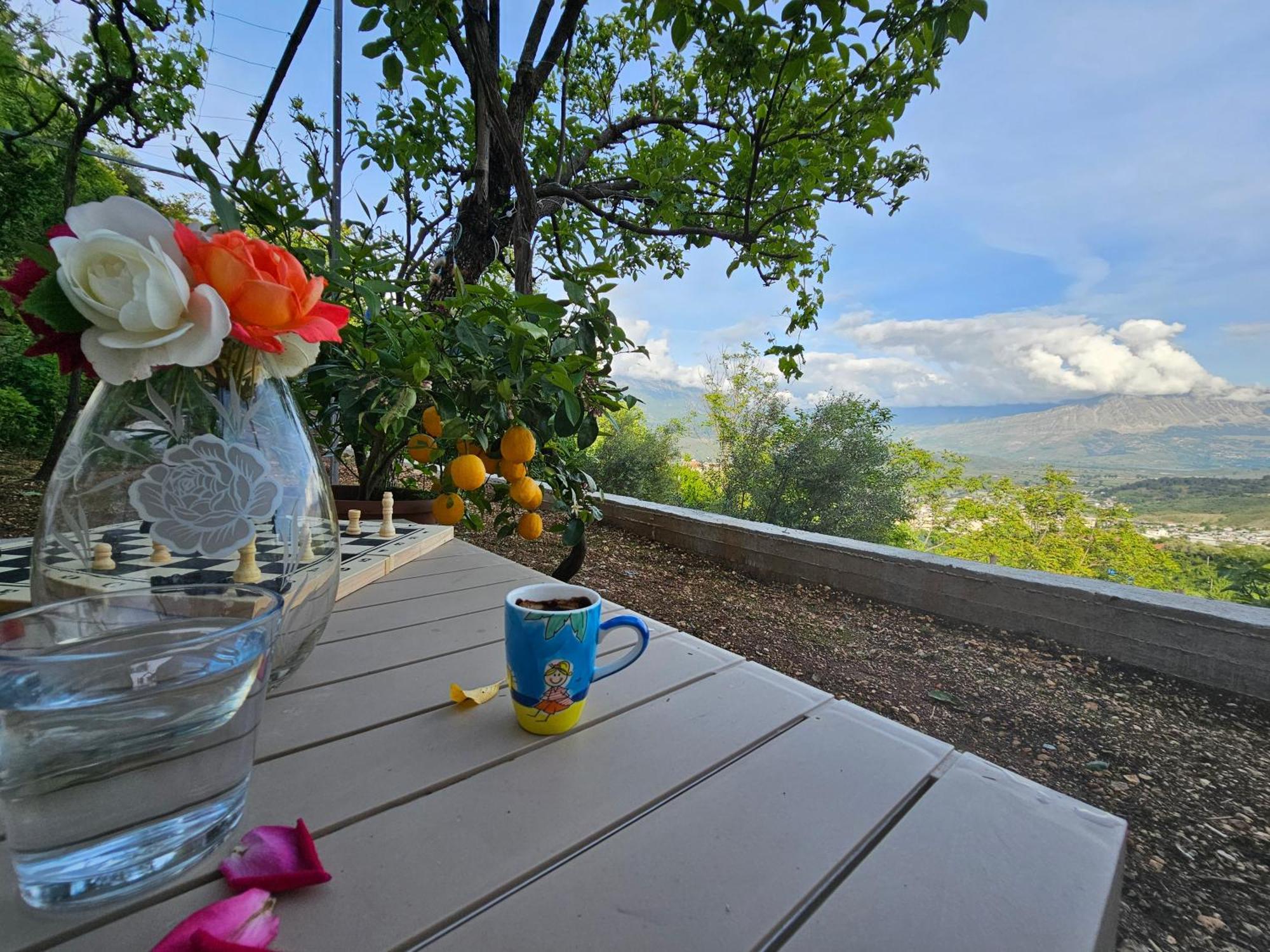 Lemon Garden Apartment-Hot Tub Jacuzzi Gjirokaster Bagian luar foto